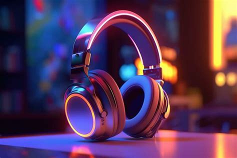 Neon Headphones Stock Photos, Images and Backgrounds for Free Download