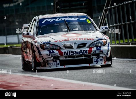 2017 Ex Btcc Nissan Primera During Historic Touring Car Silvers Hi Res