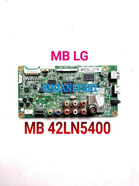 Jual MAINBOARD TV LED LG 42LN5400 TA MB 42LN5400 Di Lapak RINJANI PART