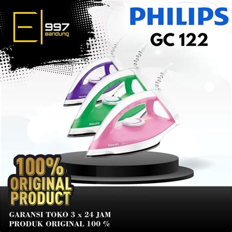 Jual PHILIPS SETRIKA GC122 GC 122 DIVA 350W Shopee Indonesia