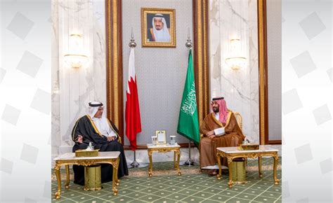 HRH The Crown Prince And Prime Minister Meets With The Crown Prince And