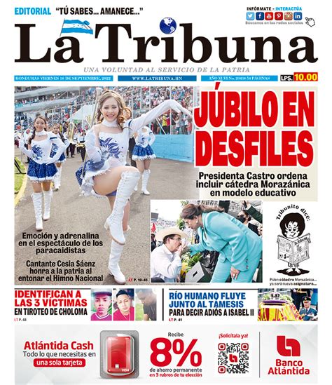 J Bilo En Desfiles Diario La Tribuna