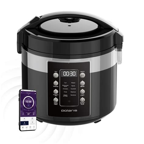 Мультиварка Polaris PMC 0528 Wi-FI IQ Home Черный серебряный – купить ...