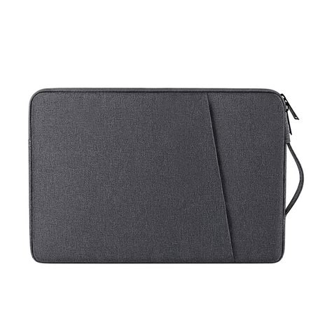 Laptop Sleeve Bag, Waterproof Polyester Case with Pocket, 14-15.4 ...