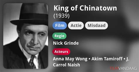 King Of Chinatown Film Filmvandaag Nl