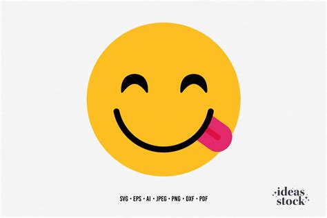 Emoji Happy Face Emoji Cute Svg Png Graphic By Ideasstock · Creative