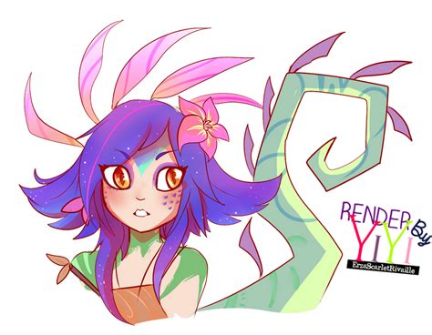 Neeko Render Fanart By Erzascarletrivaille On Deviantart