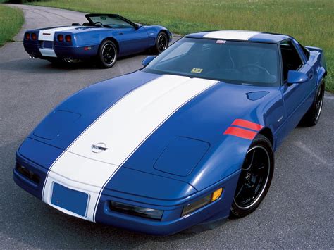 1996 C4 Corvette Grand Sport Blue With White Stripe Poster 24x36 Inches - Etsy