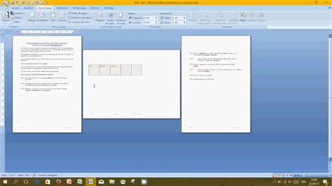 Comment Mettre Une Seule Page En Paysage Word Youtube