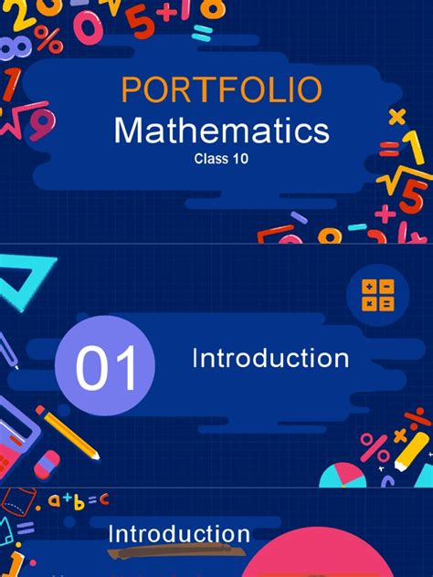 Maths Portfolio | PDF