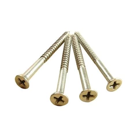 Corrosion And Rust Resistant Stainless Steel Half Thread Wooden Screw