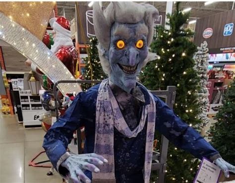 Jack Frost Christmas Animatronic 6 Ft Jack Frost LED Animatronic