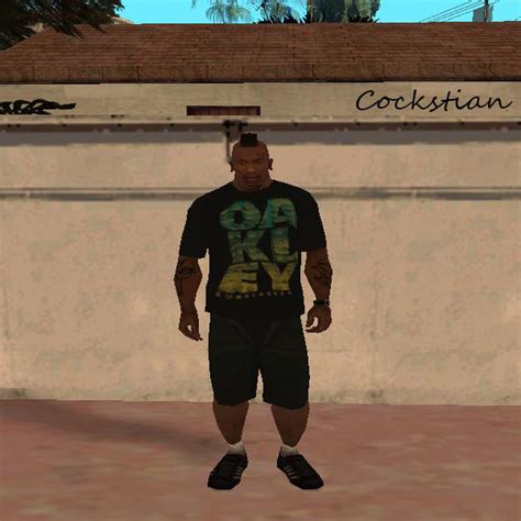 Gta San Andreas Oakley Sunglasses Black Tshirt Mod Gtainside