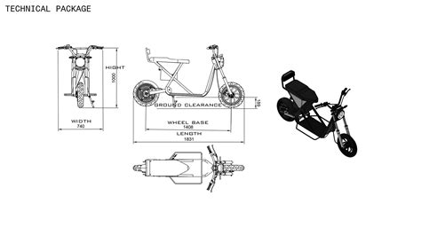India S St Naked Scooter Xcoot Behance