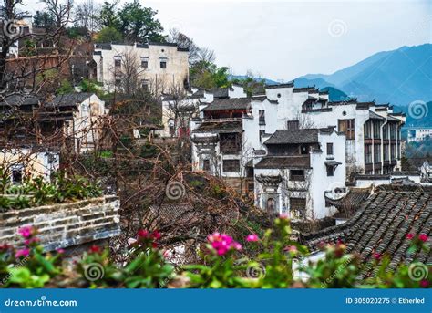 Beautiful Traditional Chinese Villages Stock Image - Image of beautiful ...