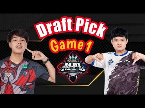 SOON VS CFU Draft Pick Game1 MPL KH Autumn Split W5D1 YouTube