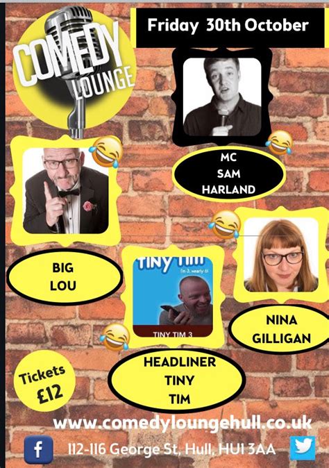 4 Fantastic Comedians Comedy Lounge Hull