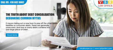 The Truth About Debt Consolidation Debunking Common Myths