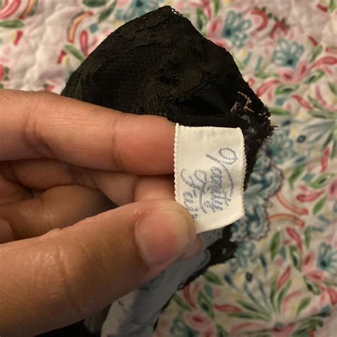 Black Slip Dress Lingerie SIze Medium Depop