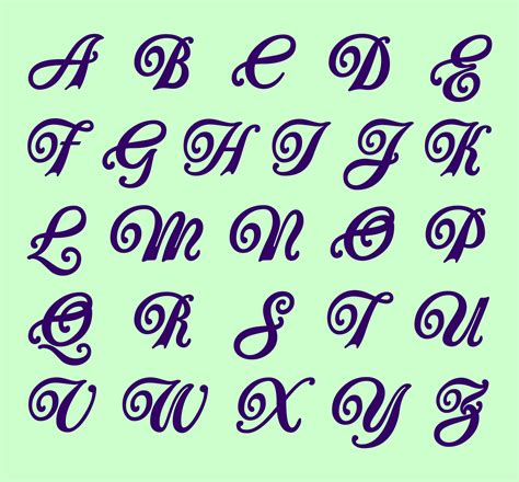 14 Fonts Alphabet Free Printable Images Free Printable Letter | Porn ...