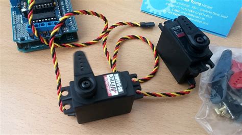 HS-645MG 테스트 - YouTube