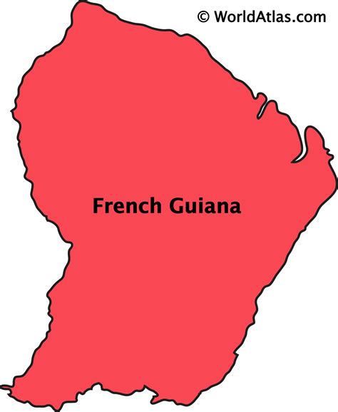 Guiana Map