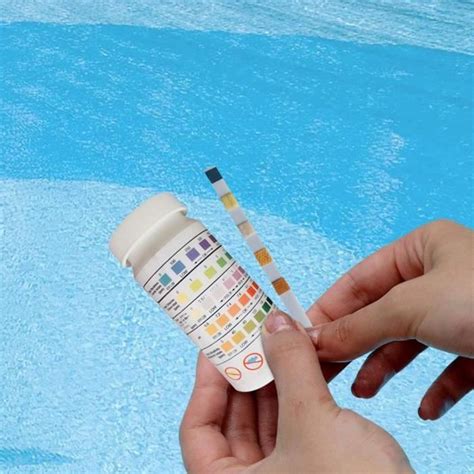 ESTINK 50 Bandelettes de Test Qualité de l Eau 5 en 1 pour Piscines