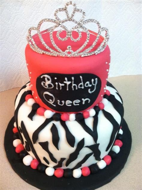 Birthday cake for a queen | Birthday cake, Cake, Cake lover