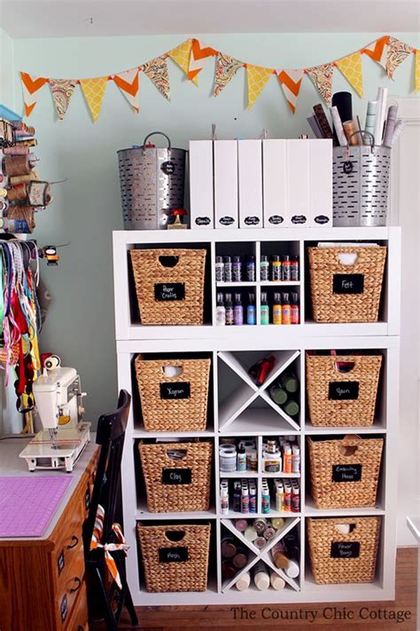 Creative Craft Storage Ideas