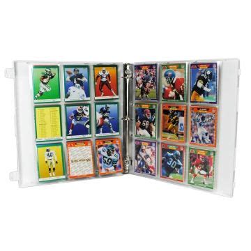 Football Card Binder 450 Cards Free Shipping Over 39 Trading