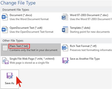 How To Convert Docx To Txt In Word My Microsoft Office Tips
