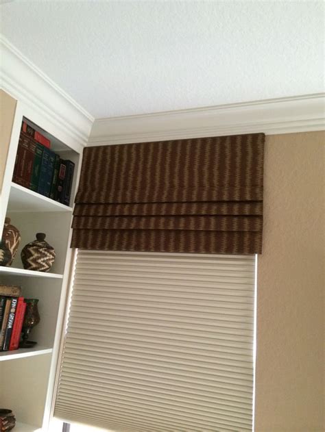 Mock Roman Shade Valance | Valance, Roman shades, Window treatments