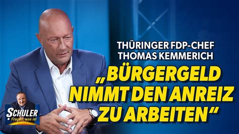 B Rgergeld Nimmt Den Anreiz Zu Arbeiten Sagt Th Ringer Fdp Chef