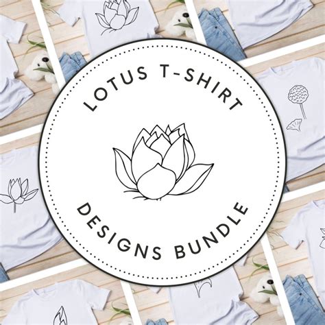 Lotus Flower SVG T Shirt Designs Bundle MasterBundles