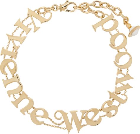 Vivienne Westwood Gold Raimunda Choker Shopstyle Necklaces