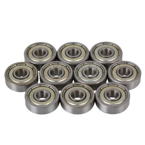 Cnbtr X Silver Steel Sealed Zz Deep Groove Roller Ball Bearings