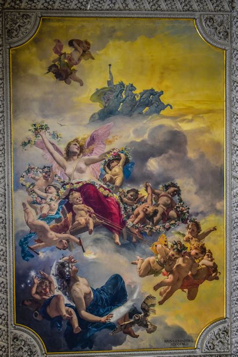 Julius Kronberg Ceiling Painting S Inside The Kungl Flickr