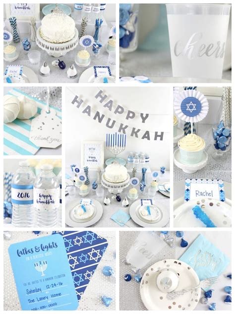 Hanukkah Party Planning, Ideas & Supplies | Chanukah Inspiration ...