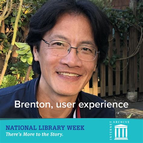 National Library Week 2023: Brenton, user experience | Internet Archive ...