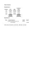 Tatum Company Xlsx Tatum Company Requirement Product