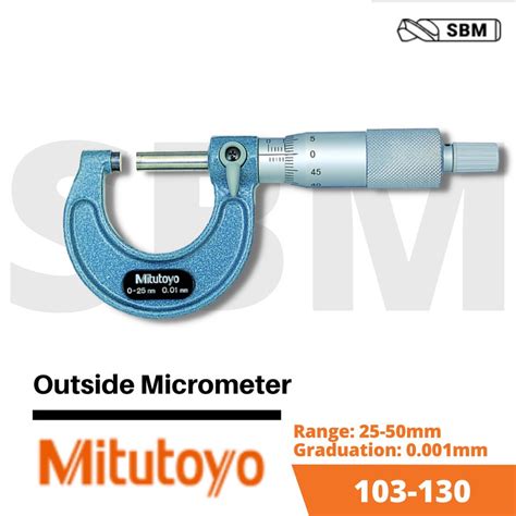 Jual Mitutoyo Micrometer Mm Shopee Indonesia