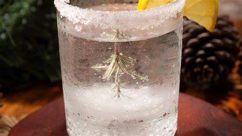 Frozen Rosemary Can Turn Your Cocktail Into A Boozy Snow Globe