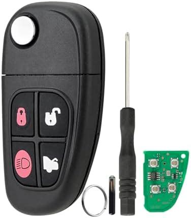 Mhz Buttons Remote Car Key Fob For Jaguar X Type S Type Xj Xjr Fcc