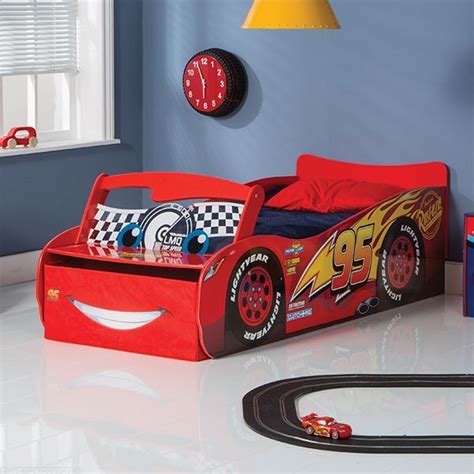 Lit Voiture Cars Lumineux Lit Enfant Flash Mcqueen Disney Pas Cher