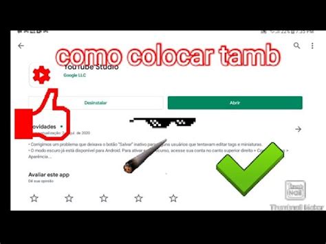 Como Colocar Tamb No Seu Video YouTube