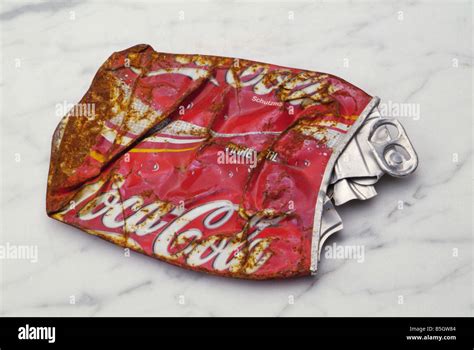 Crushed Coke Can Hi Res Stock Photography And Images Alamy