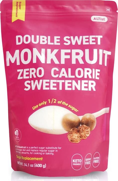 Amazon.com: Health Garden Monk Fruit Sweetener, Golden - Non GMO ...