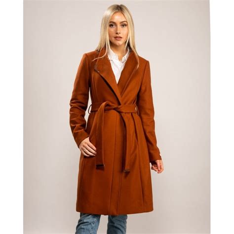 Ted Baker Belted Wrap Coat Womens From CHO Fashion And Lifestyle UK