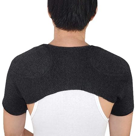 Amazon Kuangmi Double Shoulder Support Brace Strap Wrap Neoprene