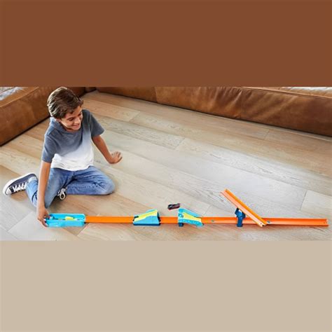 Hot Wheels Track Builder Componentes Pista Corrida Lançador e Carrinho GLC Mattel em Promoção